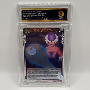 Dragon Ball Super. Live To Fight Another Day BT6-023 UC. Graded 9 Mint Card
